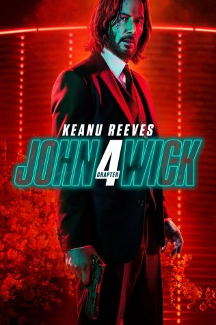 The movie poster four John Wick: Chapter 4