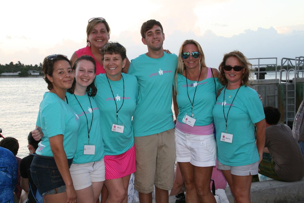 Me with my fellow Little Pink VolunStars on the Key West retreat in 2016.