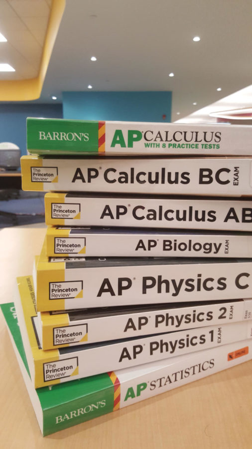 Picture+of+AP+prep+books