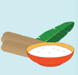 This is an illustration of pasteles.