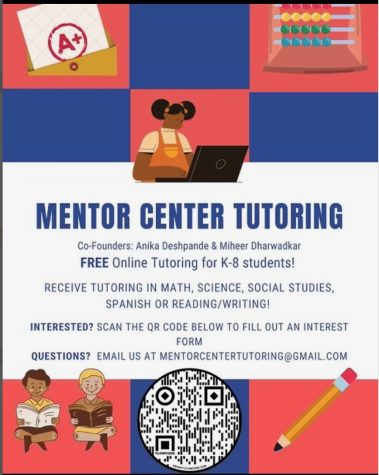 A flyer for Mentor Center’s free service.