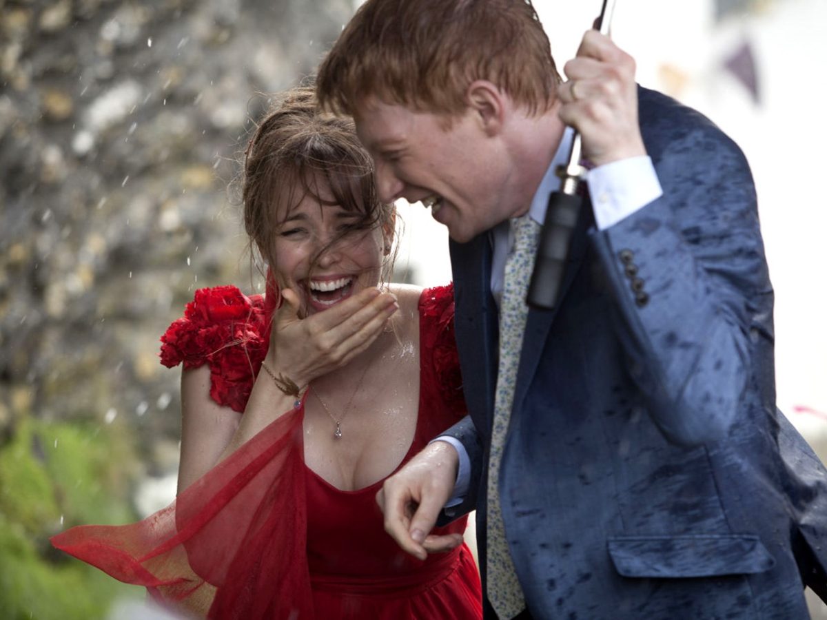 About Time, 2013 romcom starring Rachel McAdams and Domhall Gleeson, also my favorite romcom.
